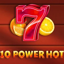 10 Power Hot online game logo by Amusnet Interactive on spinfincasino.eu.com