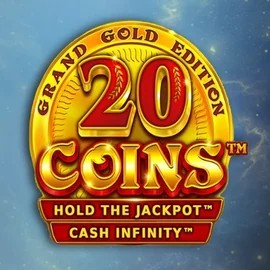 20 Coins Grand Gold Edition slot icon by Wazdan, available at Spinfin Casino