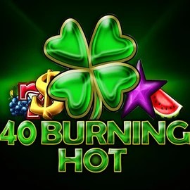 40 Burning Hot logo – Slots by Amusnet Interactive at Spinfin Casino