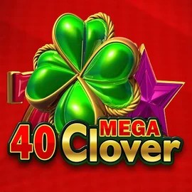 40 Mega Clover logo – Slots by Amusnet Interactive at Spinfin Casino