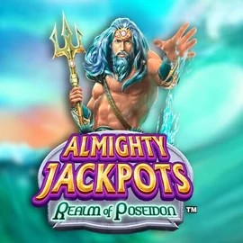 Enjoy Almighty Jackpots – Realm of Poseidon by Novomatic – logo hosted on spinfincasino.eu.com
