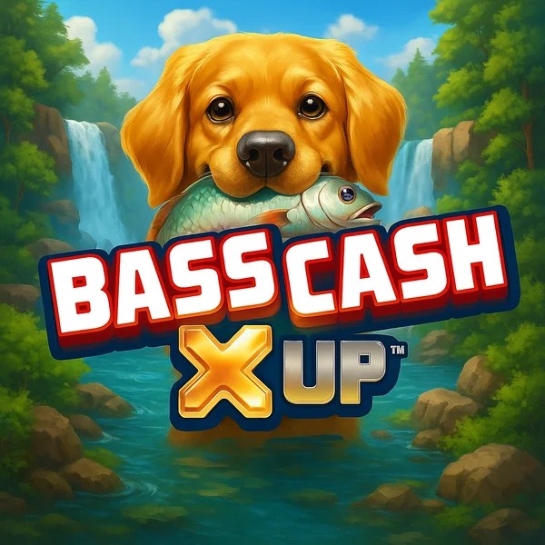 Try Bass Cash X UP slot by Alchemy Gaming on spinfincasino.eu.com – logo image