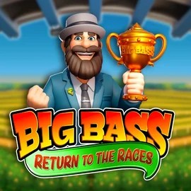 Big Bass Return to the Races casino game by Pragmatic Play – featured logo at Spinfin Casino