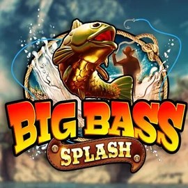 Big Bass Splash slot logo by Pragmatic Play at Spinfin Casino