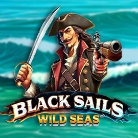 Black Sails Wild Seas online game logo by Infinity Dragon Studios on spinfincasino.eu.com