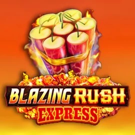 Blazing Rush Express online game logo by AreaVegas on spinfincasino.eu.com