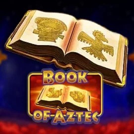 Book of Aztec game by Amatic Industries – logo hosted on Spinfin Casino
