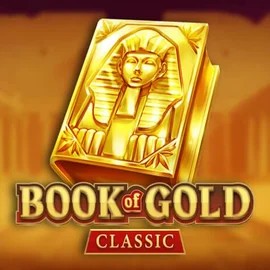 Book of Gold Classic online game logo by Playson on spinfincasino.eu.com