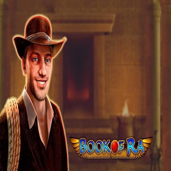 Book of Ra logo by Greentube Spinfin Casino