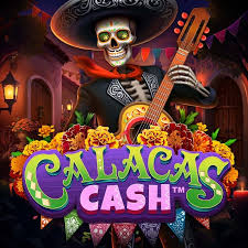 Official Slots logo: Calacas Cash by Greentube at Spinfin Casino