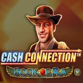 Cash Connection Book Of Ra logo by Novomatic Spinfin Casino
