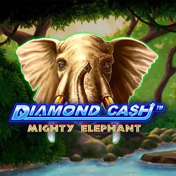 Diamond Cash Mighty Elephant logo by Greentube at Spinfin Casino