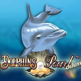 Official Slots logo: Dolphins Pearl Deluxe by Novomatic at Spinfin Casino