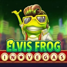 Elvis Frog In Vegas by BGAMING, showcased at spinfincasino.eu.com – game logo