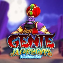 Genie Jackpots Wishmaker logo by Blueprint Gaming Spinfin Casino