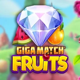 Giga Match Fruits slot visual from RubyPlay available on spinfincasino.eu.com