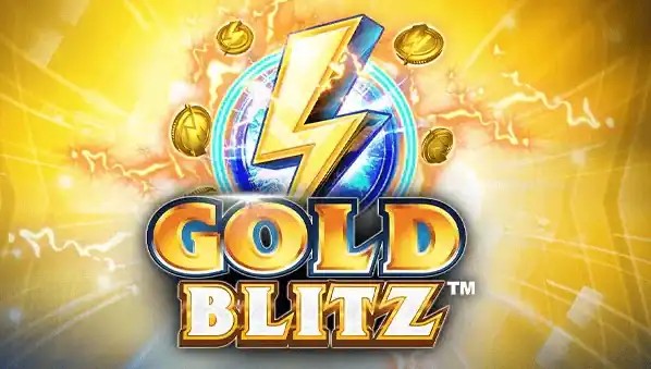 Gold Blitz online game logo by Fortune Factory Studios on spinfincasino.eu.com