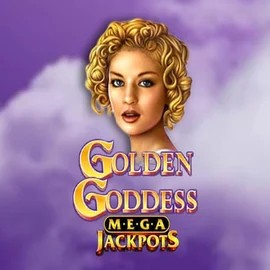 Golden Goddess Megajackpots logo by IGT at Spinfin Casino
