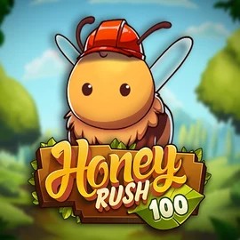 Honey Rush 100 slot logo by Play'n GO at Spinfin Casino
