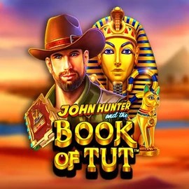 John Hunter and the Book of Tut logo by Pragmatic Play at Spinfin Casino