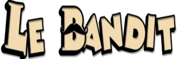 Le Bandit online game logo by Hacksaw Gaming on spinfincasino.eu.com