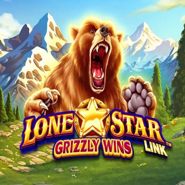 Official Slots logo: Lone Star Link Grizzly Wins by Greentube at Spinfin Casino