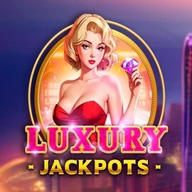 Luxury Jackpots by Triple Cherry, showcased at spinfincasino.eu.com – game logo