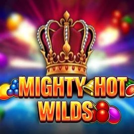 Mighty Hot Wilds logo by Inspired Gaming Spinfin Casino