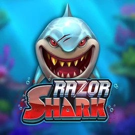 Slots logo of Razor Shark from Push Gaming at Spinfin Casino