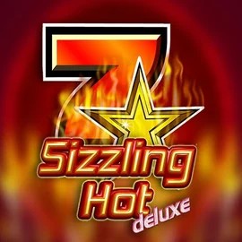 Enjoy Sizzling Hot Deluxe by Novomatic – logo hosted on spinfincasino.eu.com