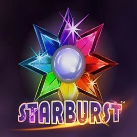 Starburst casino game by NetEnt – featured logo at Spinfin Casino