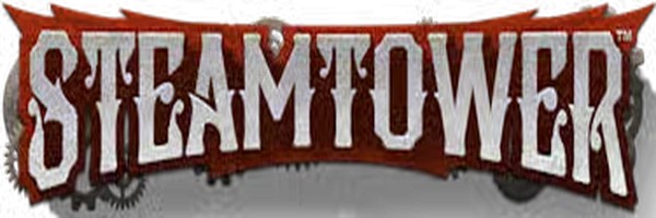 Steam Tower Slot by NetEnt, showcased at spinfincasino.eu.com – game logo