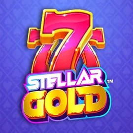 Stellar Gold by Snowborn Games, showcased at spinfincasino.eu.com – game logo
