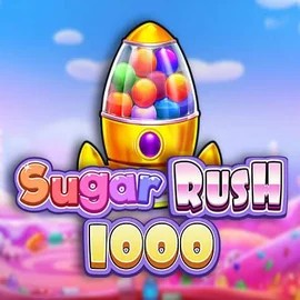 Official Slots logo: Sugar Rush 1000 by Pragmatic Play at Spinfin Casino
