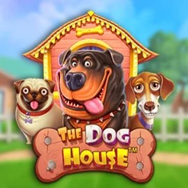 The Dog House slot logo by Pragmatic Play at Spinfin Casino