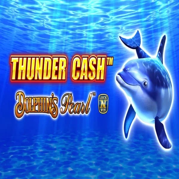 Thunder Cash Dolphins Pearl slot visual from Novomatic available on spinfincasino.eu.com