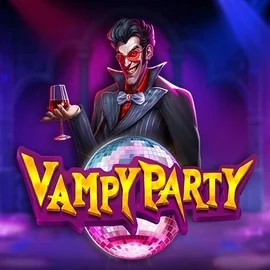 Vampy Party logo by Pragmatic Play at Spinfin Casino