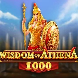Slots logo of Wisdom of Athena 1000 from Pragmatic Play at Spinfin Casino